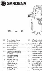 Gardena 11120 Gebruikershandleiding