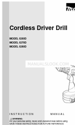 Makita 6260D Instruction Manual