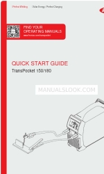 Fronius TransPocket 150 Manual de início rápido