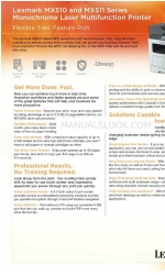 Lexmark MX510 Series Specifications