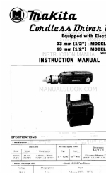 Makita 6300D 取扱説明書