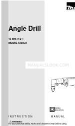 Makita 6300LR Manuale di istruzioni