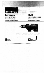 Makita 6302 Manuale di istruzioni