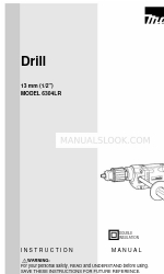 Makita 6304LR Руководство по эксплуатации