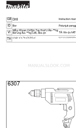 Makita 6307 Gebruiksaanwijzing