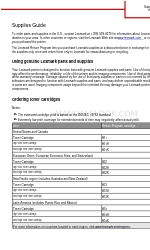 Lexmark MX610 Series Manual de consumíveis