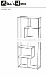Alice's Home LOFT ILFSHELF185BN 組立説明書