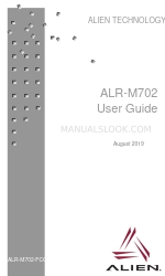 Alien ALR-M702-FCC Manual do utilizador