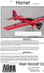 Alien Aircraft Corp Hornet K-107 Montageanleitung Handbuch