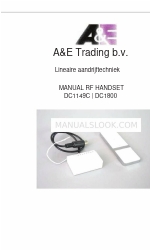 A&E Trading DC1800 Manuel