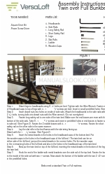 A&L Furniture VersaLoft ALF187 Assembly Instructions