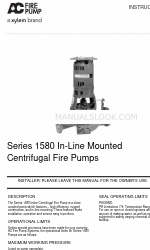 AC Fire Pump Series 1580 Buku Petunjuk