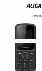 ALIGATOR D210 Dual SIM Kurzanleitung