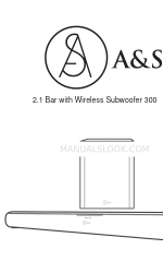 A&S 2.1 Bar with Wireless Subwoofer 300 Руководство пользователя