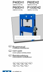 AC Hydraulic 70 255 00 Gebruikershandleiding