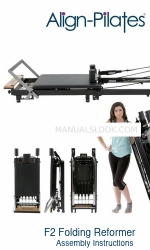 Align-Pilates F2 Instruções de montagem e manual do utilizador