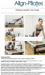 Align-Pilates Planking Handles Manual do utilizador