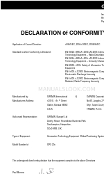 Garmin 010-11018-00 - Mobile PC - GPS Software 적합성 선언