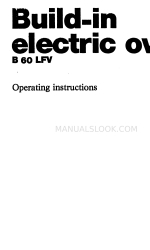 AEG B 60 LFV Manual de instrucciones