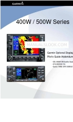 Garmin 400W Series Handleiding voor piloten Addendum