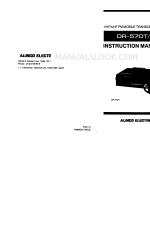 Alinco DR-570E Instruction Manual