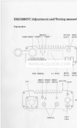 Alinco DM-330MV Einstellung Handbuch