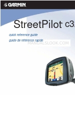 Garmin Streetpilot C320 Короткий довідник