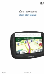 Garmin zumo 300 Series Manuel de démarrage rapide