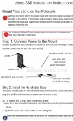 Garmin zumo 660LM Installatie-instructies