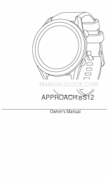 Garmin APPROACH S12 Manuale d'uso