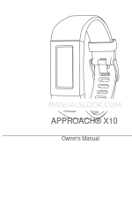 Garmin Approach X10 Manuale d'uso