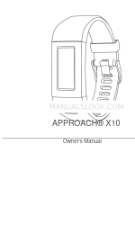 Garmin Approach X10 Benutzerhandbuch