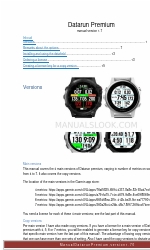 Garmin Datarun Premium Fenix 5+ Manuel