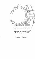 Garmin Descent MK1 Посібник користувача