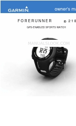 Garmin Forerunner 190-01273-00 소유자 매뉴얼