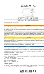 Garmin Forerunner 210 Installation Instructions Manual