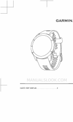 Garmin FORERUNNER 255 Series Quick Start Manual