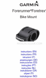 Garmin Forerunner 310XT - Running GPS Receiver Instructions Manual