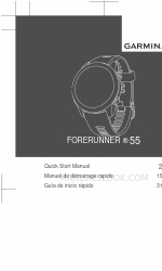 Garmin FORERUNNER 55 Посібник із швидкого старту