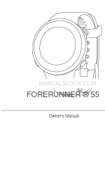 Garmin FORERUNNER 55 Посібник користувача