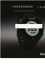 Garmin Forerunner 610 Manuel de démarrage rapide