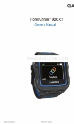 Garmin Forerunner 920XT Benutzerhandbuch