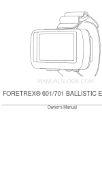 Garmin FORETREX 601 BALLISTIC EDITION Benutzerhandbuch