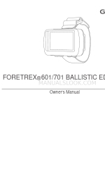 Garmin FORETREX 601 BALLISTIC EDITION Benutzerhandbuch