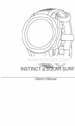 Garmin INSTINCT SOLAR SURF Посібник користувача