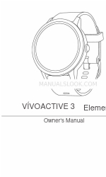 Garmin VIVOACTIVE 3 Element Manuel du propriétaire