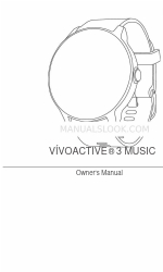 Garmin VIVOACTIVE 3 MUSIC Instrukcja obsługi