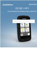 Garmin GPSMAP 800 Series Manuale di avvio rapido