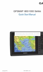 Garmin GPSMAP 800 Series Manuale di avvio rapido