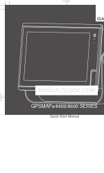 Garmin GPSMAP 8600 series Manual de início rápido